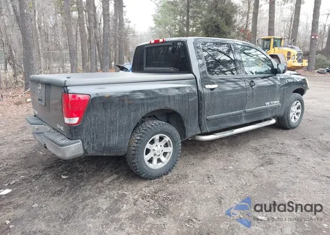 2006 Nissan Titan Se из США, поврежденный, VIN 1N6BA07A76N553595
